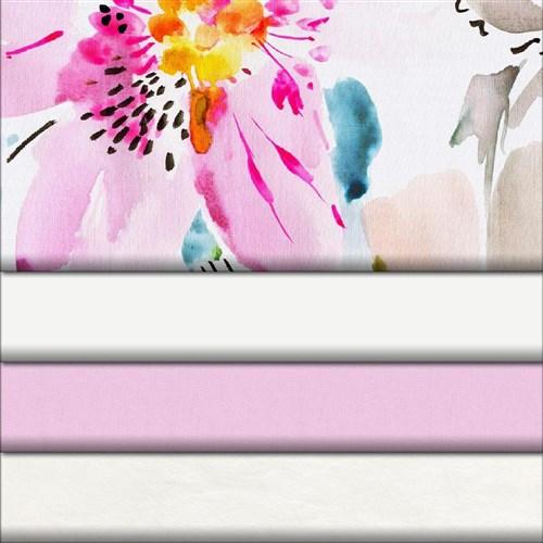 500x500 Watercolor Floral Fabric Carousel Designs