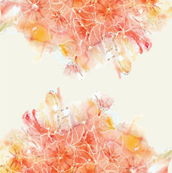 248x250 Watercolor Floral Luncheon Napkins, 317659