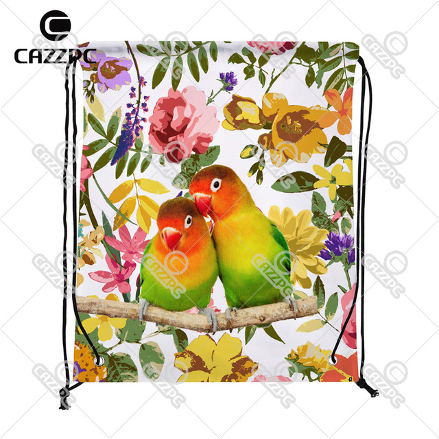 640x640 Buy Lovebirds Bird And Watercolor Floral Print