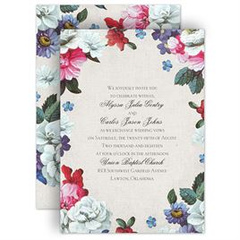 268x268 Watercolor Wedding Invitations Invitations By Dawn