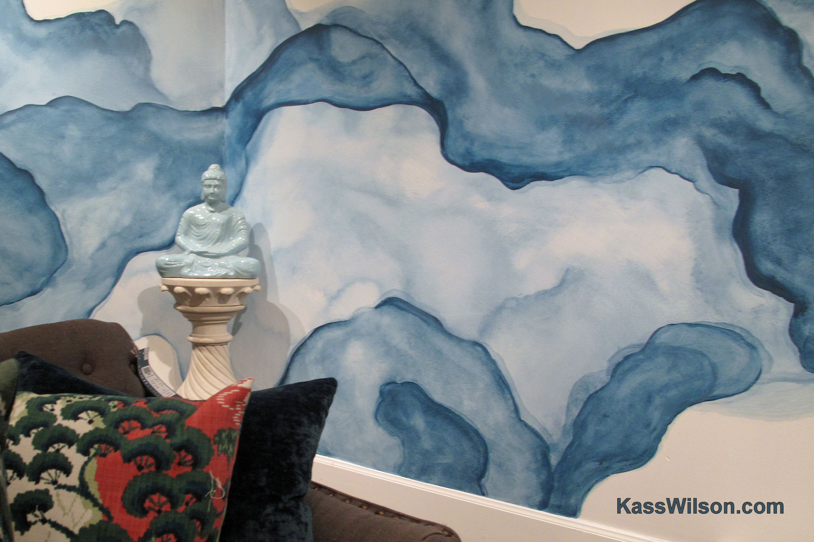 3450x2300 Go With The Flow Faux Finish Watercolor Walls