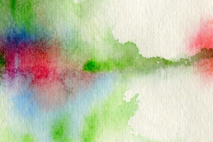 720x480 Abstract Watercolor Flow Down Hand Painted Background. Textured