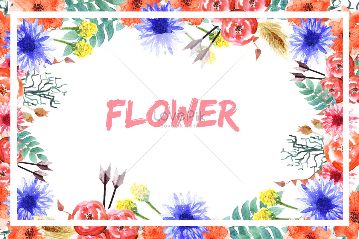 1200x800 Watercolor Flower Background Illustration Image Picture Free