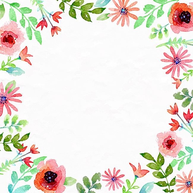 Watercolor Flower Background Free at GetDrawings | Free download