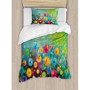 310x310 Watercolor Flowers Bedding Wayfair