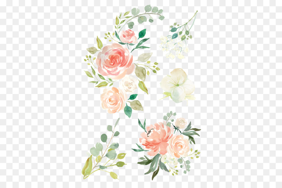 900x600 Watercolour Flowers Baby Bedding Watercolor Painting Floral Design