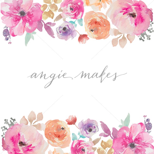 600x600 Download This Adorable Watercolor Flower Border. Perfect For