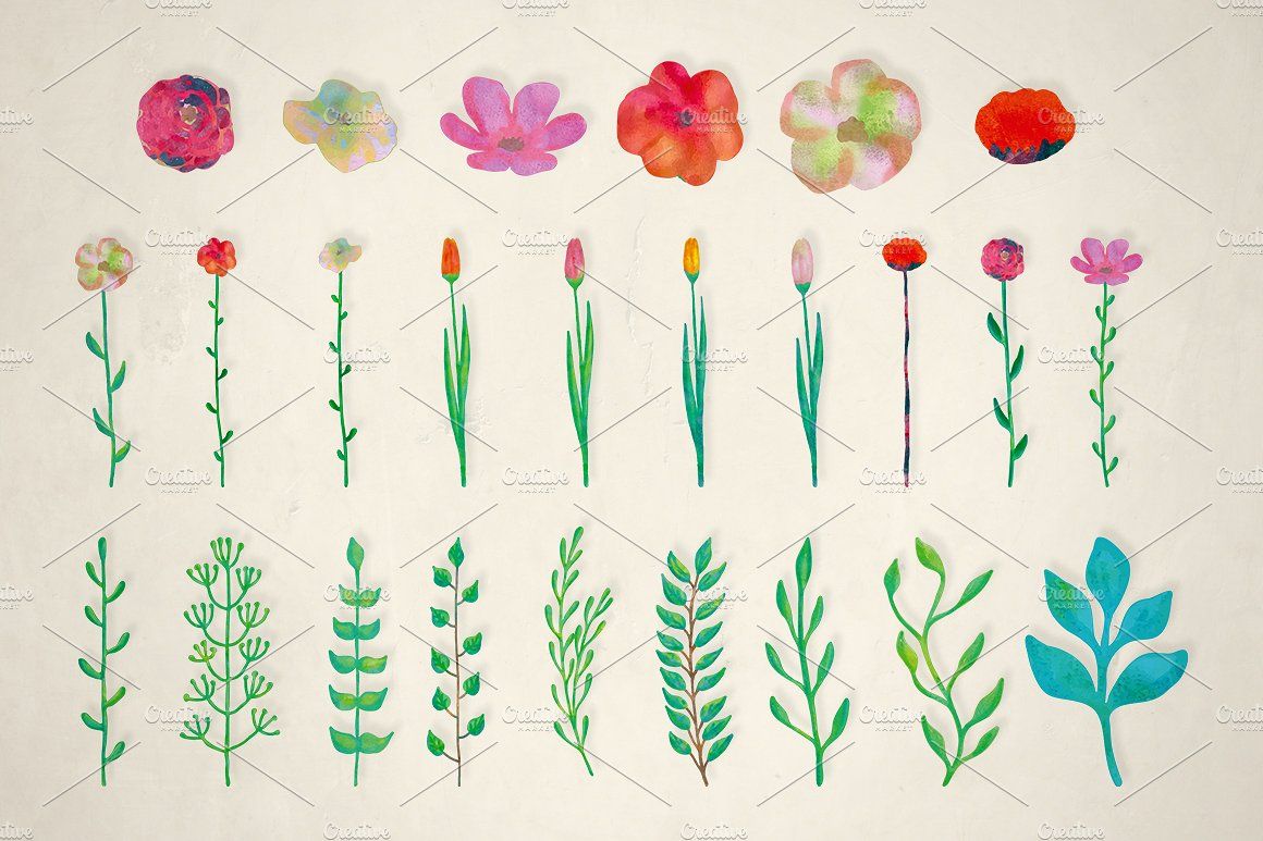 1160x773 Incredible Flexible Floral Art Brushes For Illustrator