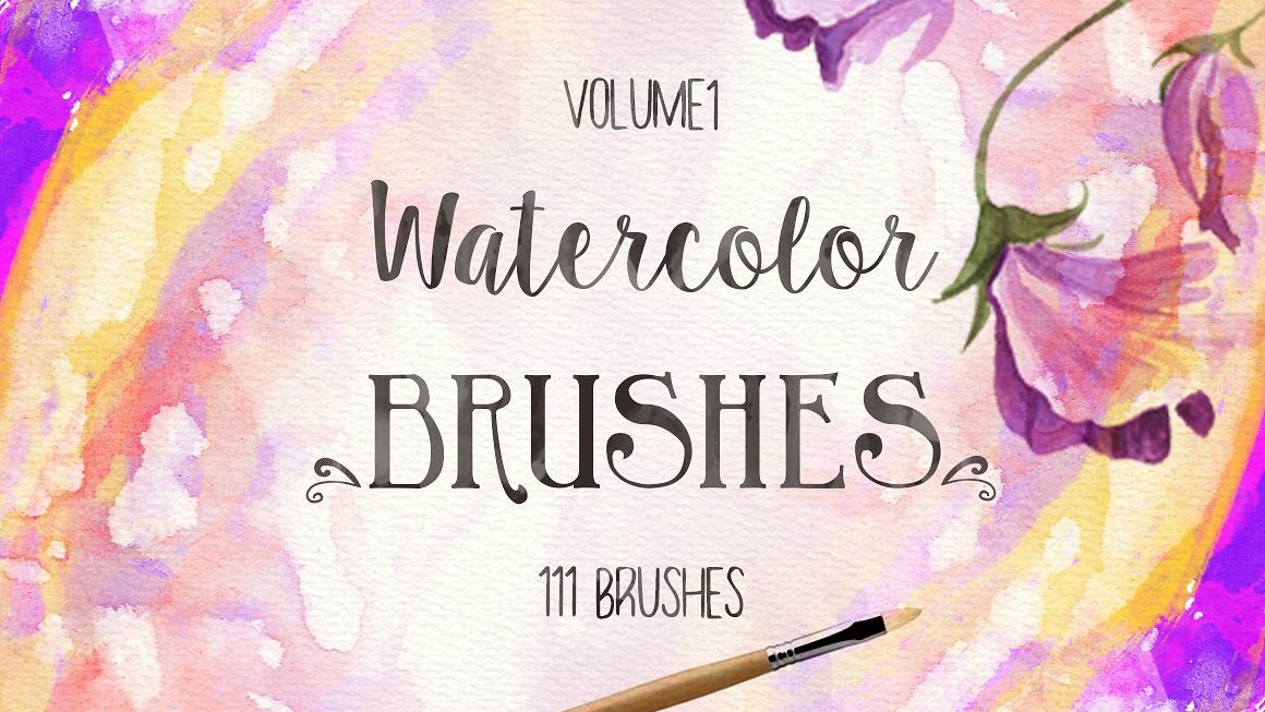 1160x653 9 Realistic Watercolor Photoshop Brush Sets You Should Own