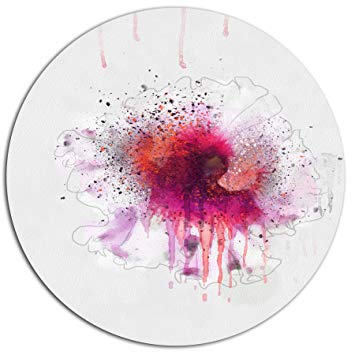 355x355 Designart Mt13692 C11 Stylish Pink Watercolor Flower