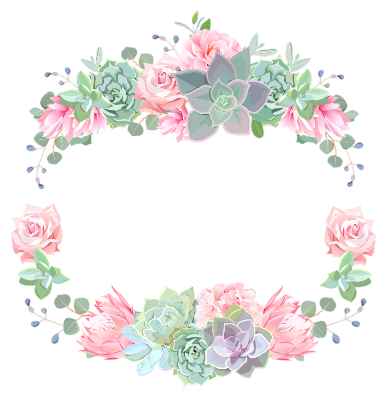 792x821 Flower Crown Colorful Spring Bloom Watercolor Floral