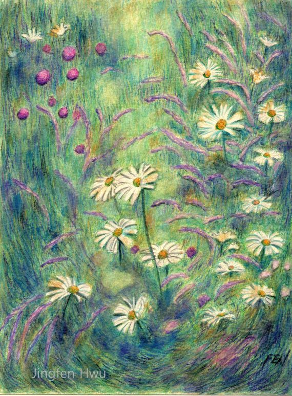 570x774 Flower Drawing Daisy Art