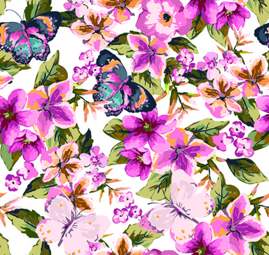 387x368 Vector Watercolor Flowers Free Vector Download (11,201 Free Vector