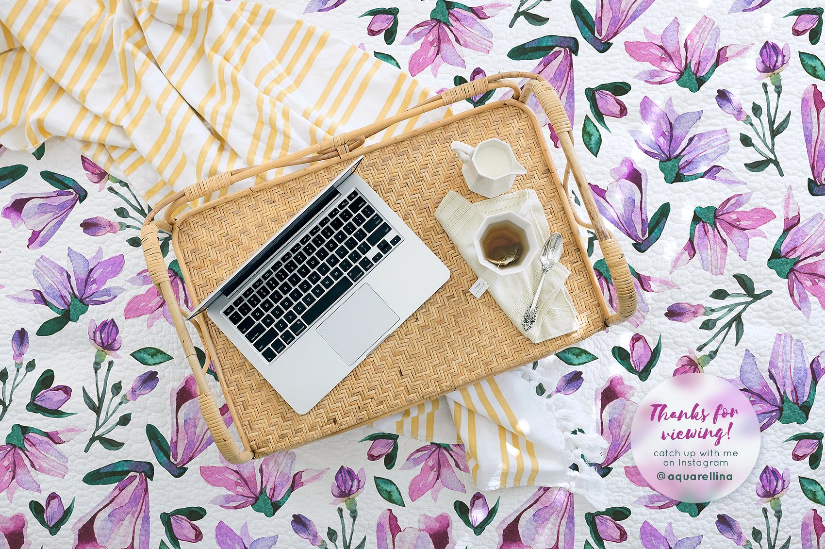 1700x1131 A Collection Of Free Watercolor Floral Elements