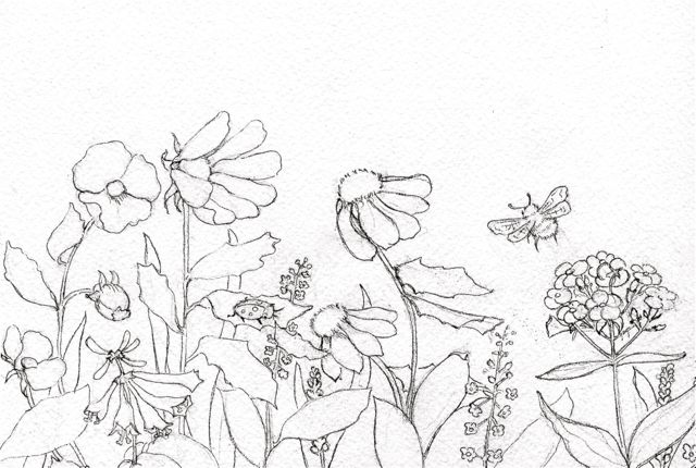 640x430 How To Paint Garden Watercolor Paintings