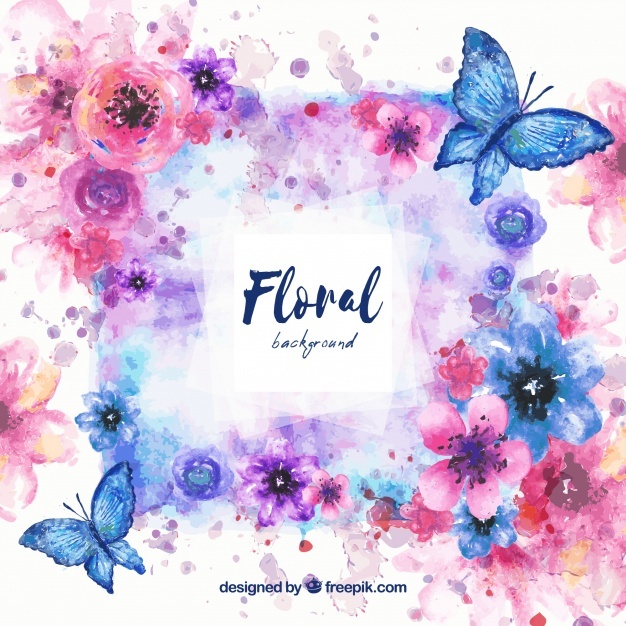 626x626 Watercolor Flowers Vectors, Photos And Psd Files Free Download