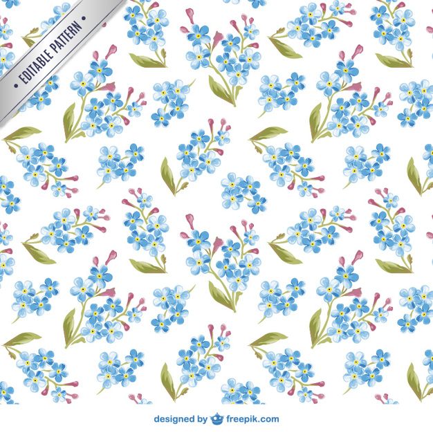 626x626 Watercolor Flowers Pattern Stock Images