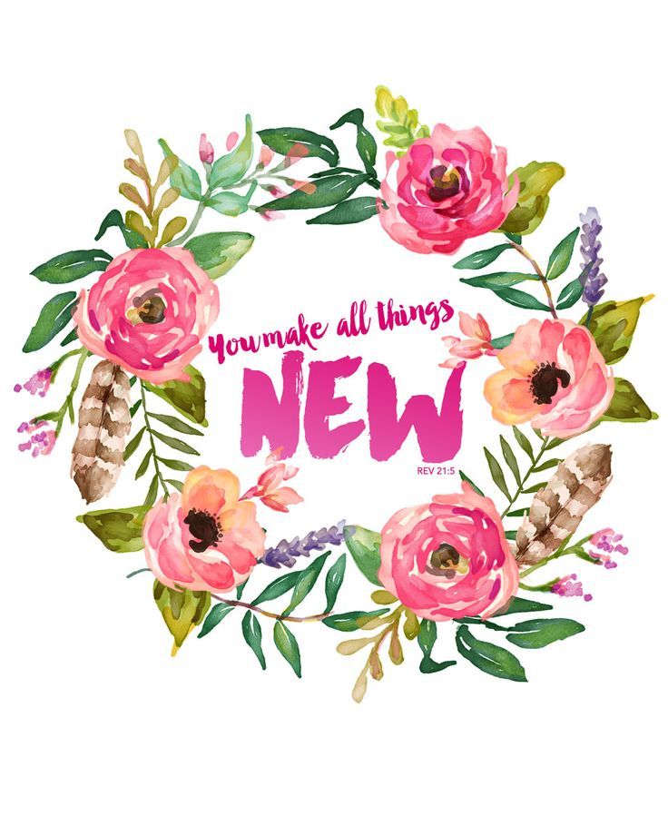 736x920 Watercolor Flower Printables