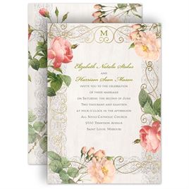 268x268 Watercolor Wedding Invitations Invitations By Dawn