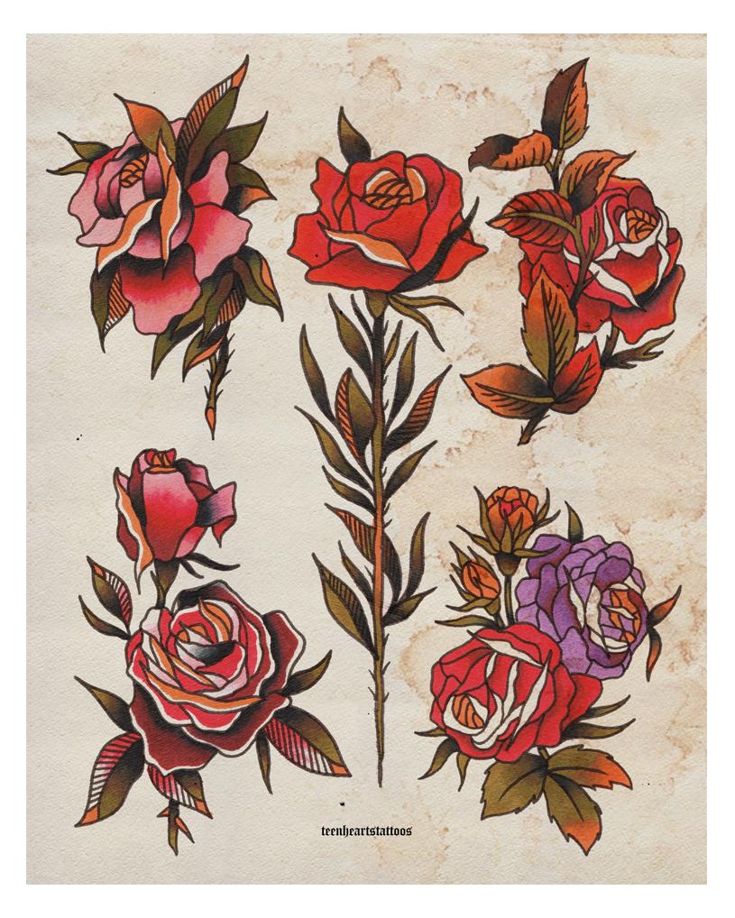 815x1018 Watercolor Flowers Teenheartstattoos