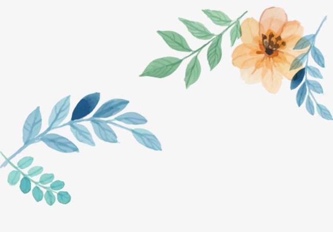 650x452 Watercolor Flowers, Watercolor Clipart, Flowers, Blue Png Image