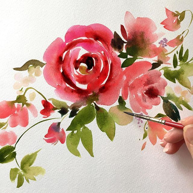 640x640 Gallery Watercolor Painting Flowers For Beginners,