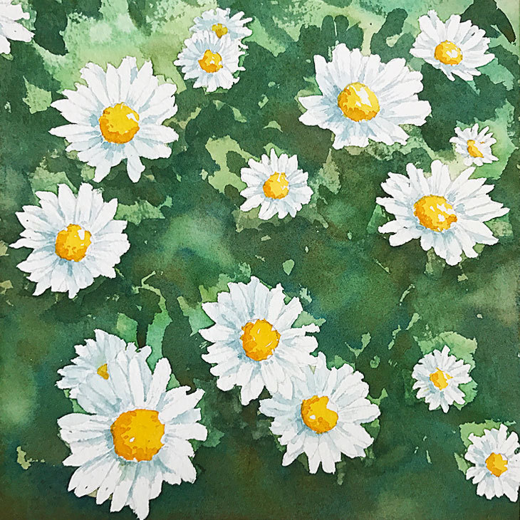 730x730 How To Paint Watercolor Flowers For Beginners Step By Step