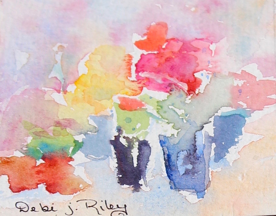 1069x837 Easy Beginners Watercolour Techniques Debi Riley