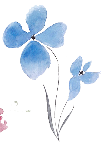 341x466 Free Abstract Watercolor Flowers Vector