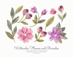 256x200 Watercolor Flower Free Vector Art 8,557 Free Amp Beautiful Files