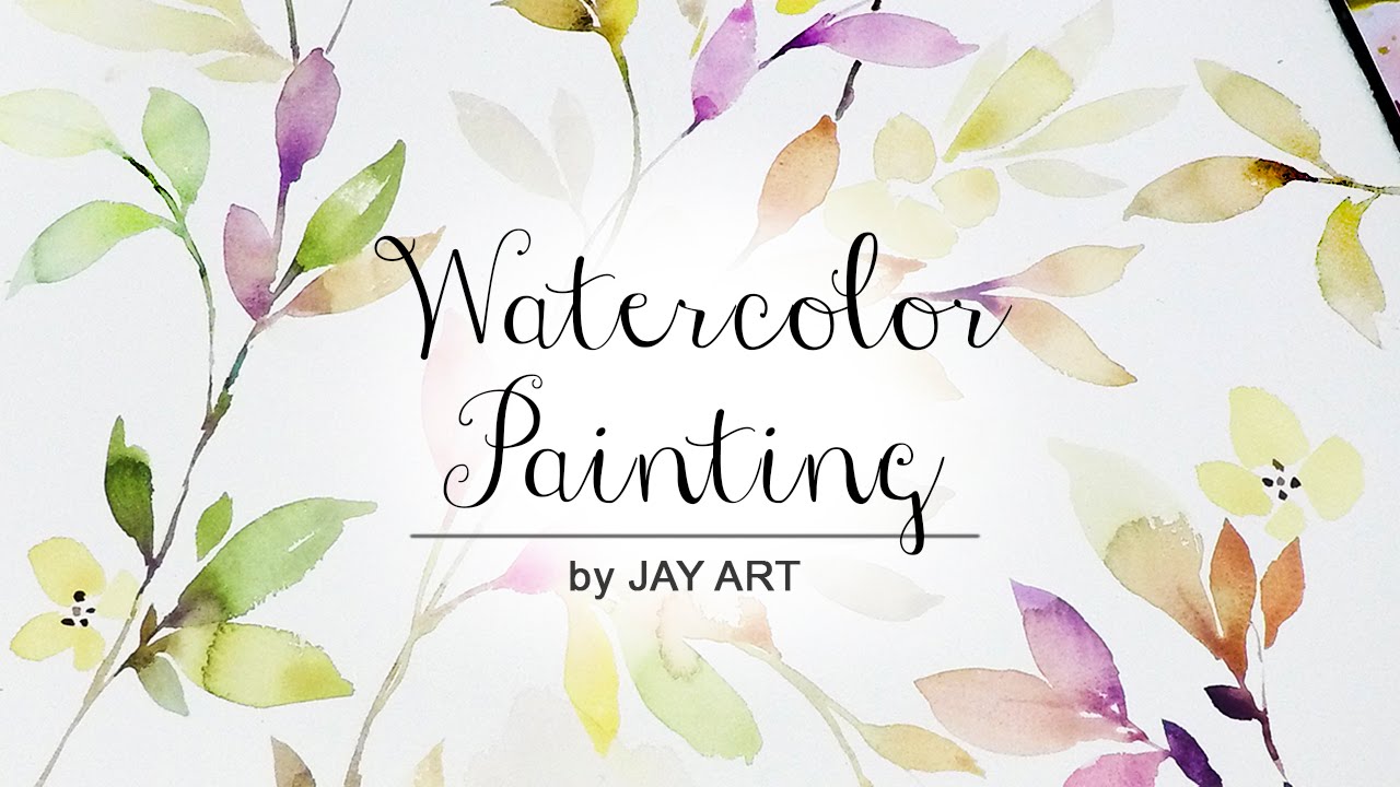 1280x720 How To Paint Foliage In Watercolor