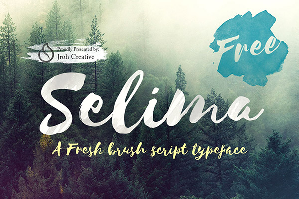 600x399 20 Free Watercolor Font Styles For Designers Naldz Graphics