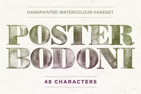 580x386 21 Adorable Watercolor Fonts For Designers Infoparrot