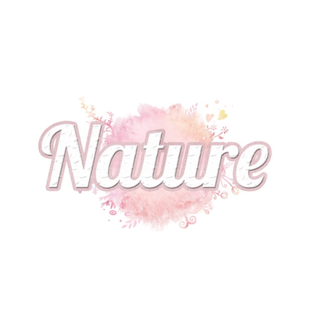 640x640 Beautiful Nature Abstract Font With Watercolor Design Art Font For