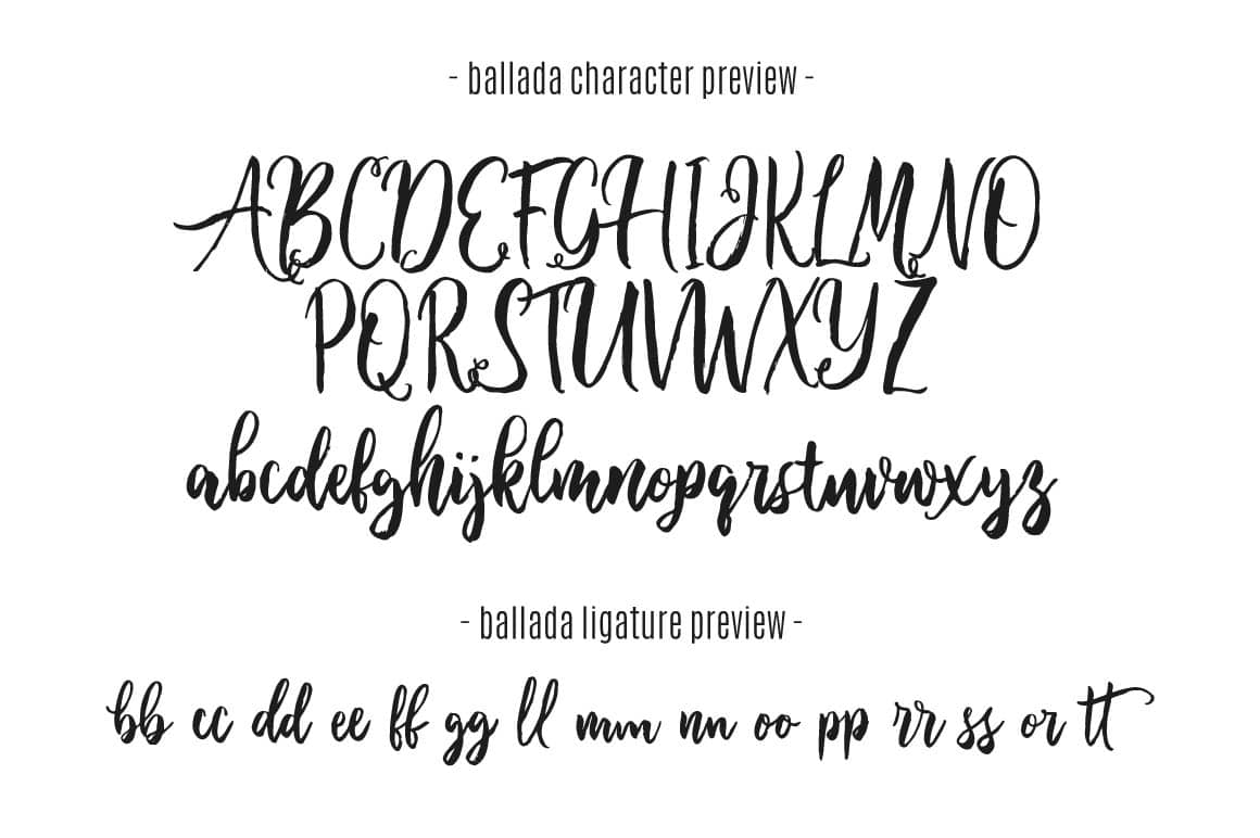 1160x772 Free Fonts Ballada Duo Freebies Amp Deals For Graphic Designers