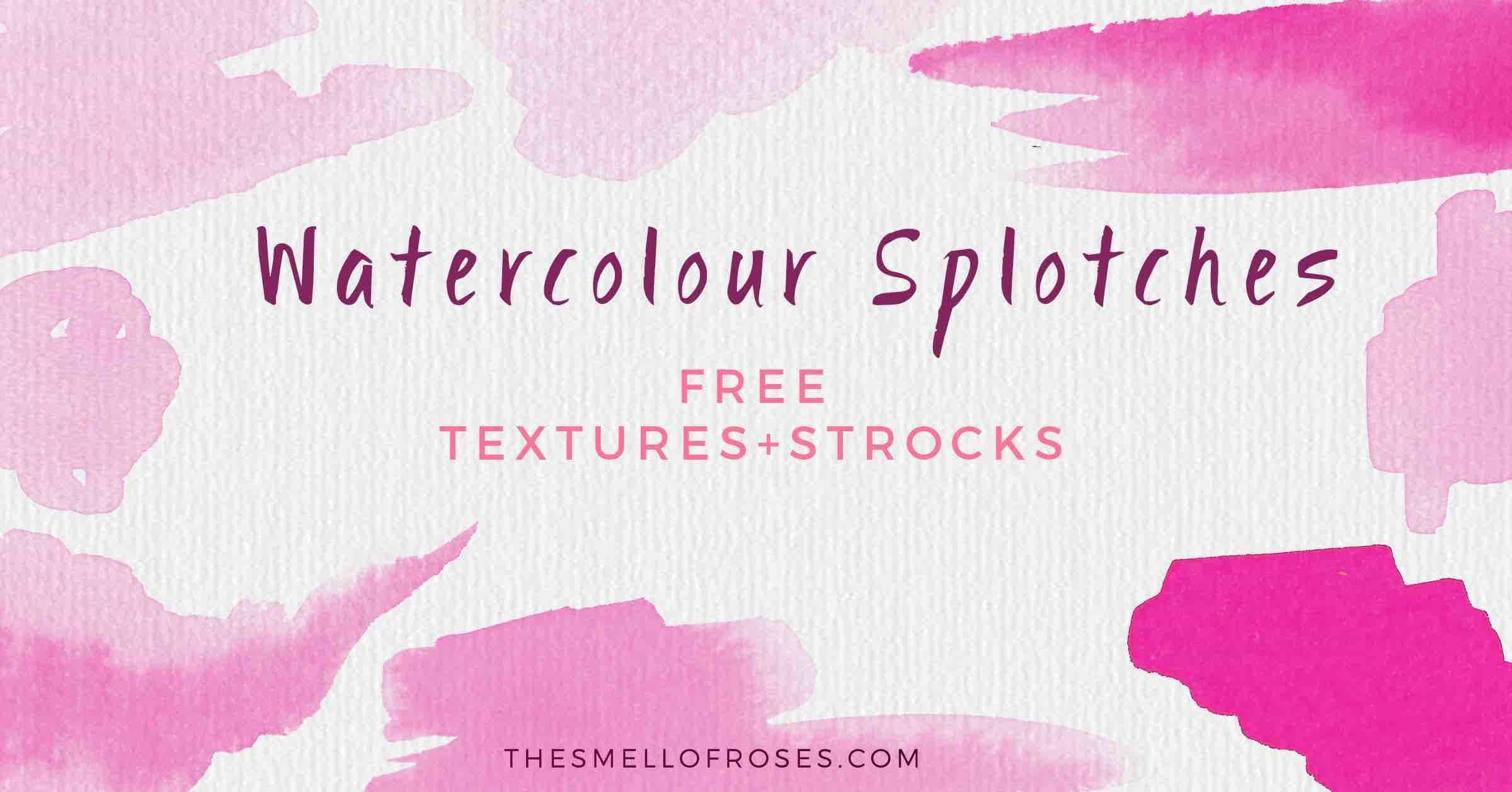 2400x1256 Free Hand Painted Watercolour Backgrounds