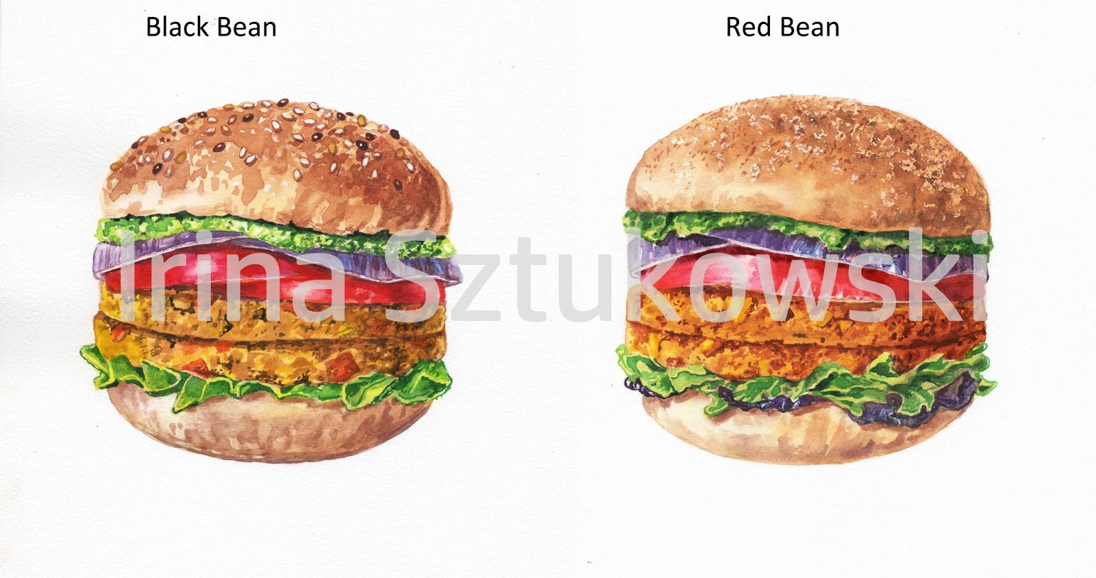 1600x844 Irina Sztukowski Watercolor Food Illustrations