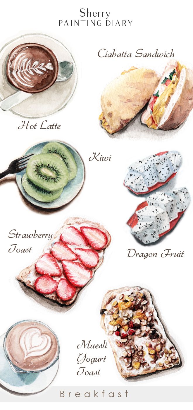 660x1400 465 Best Illustrations Images Food Illustrations