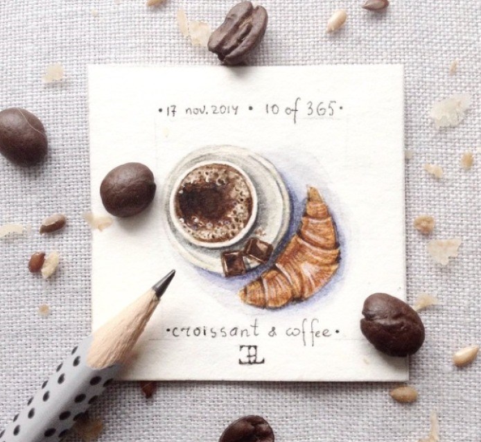 694x638 Elena Limkina Former Engineer Crafts Miniature Food