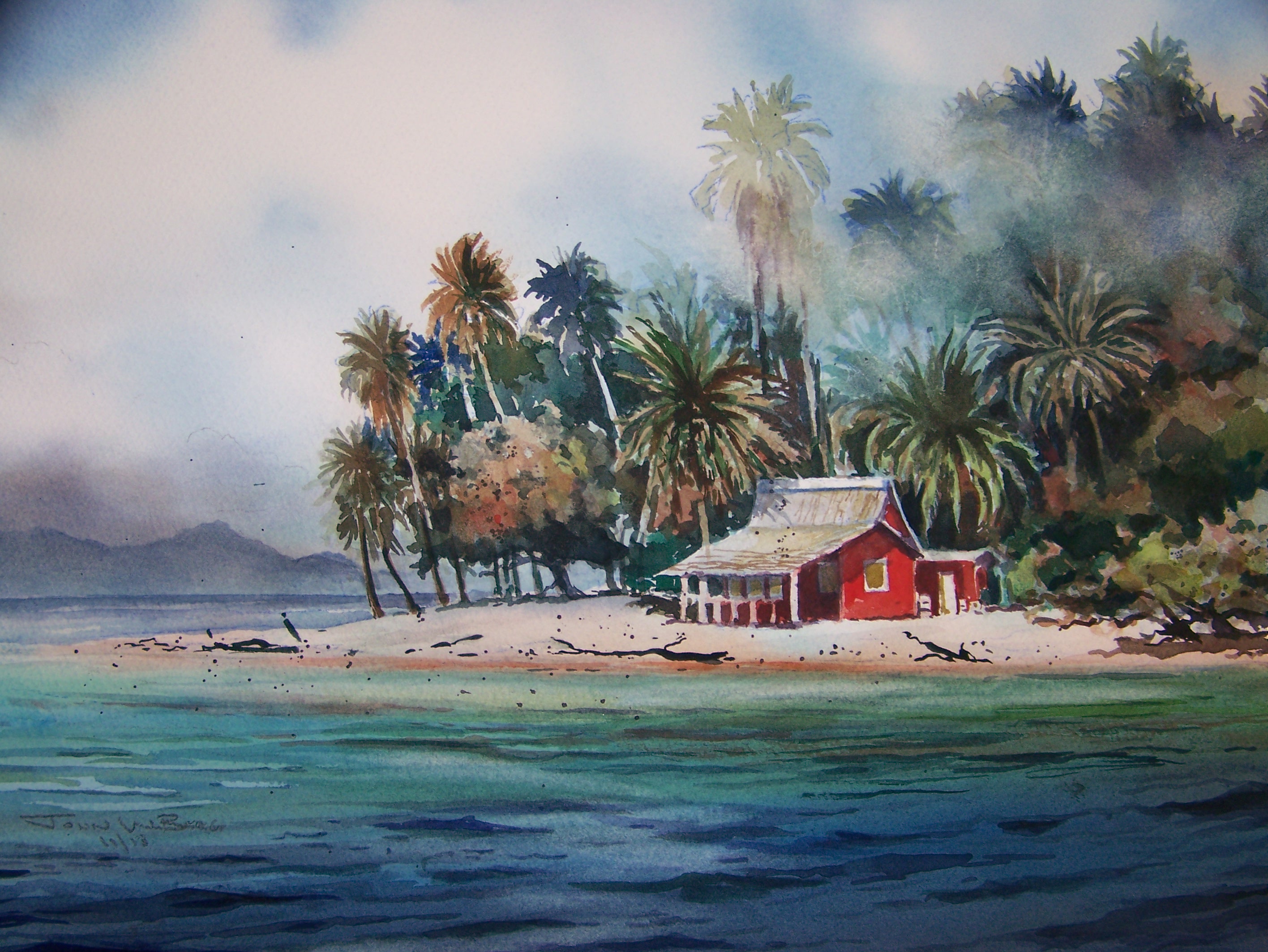 2832x2128 Tropical Hideaway Welcome To John Berg Art Studio