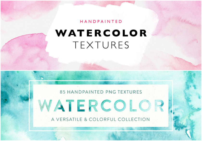 840x588 Latest Resources Handpainted Watercolor Textures (Plus Freebies)
