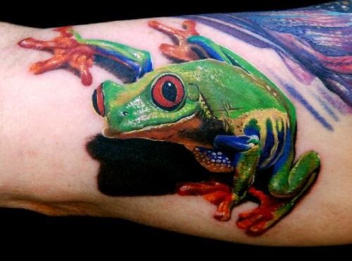 500x370 Frog Tattoos