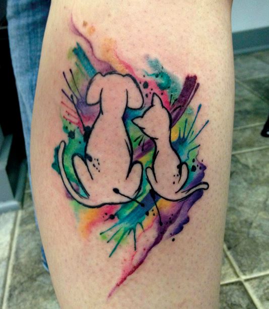 534x614 Kelsey Mertens Crayons Tattoo