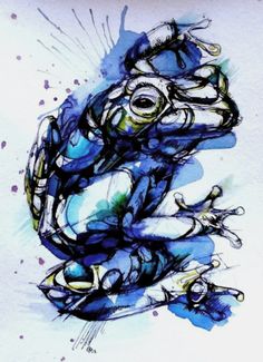 236x325 Pin By Len Aine On Watercolors Watercolour, Frogs