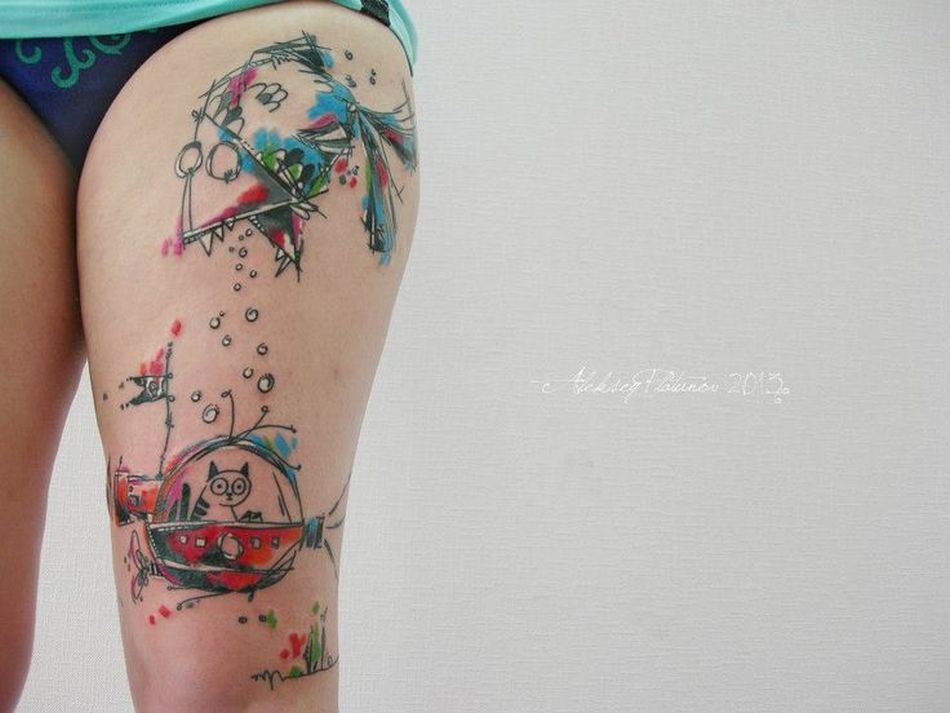 950x713 Watercolor Frog Tattoo For Women Tattoo Ideas