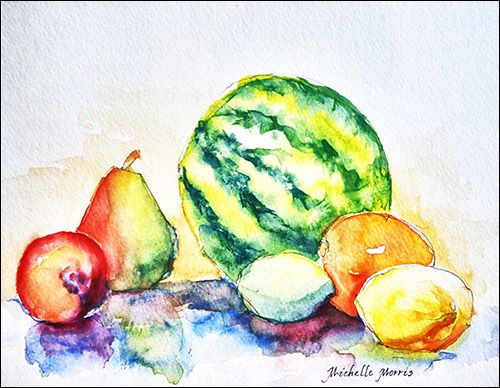 500x388 Fruit Still Life
