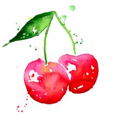 236x235 49 Best Watercolor Fruits And Vegetables Images In