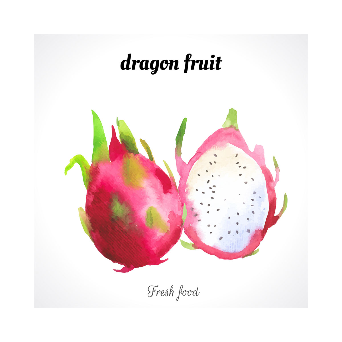 1200x1200 Watercolor Fruit And Vegetables On Behance