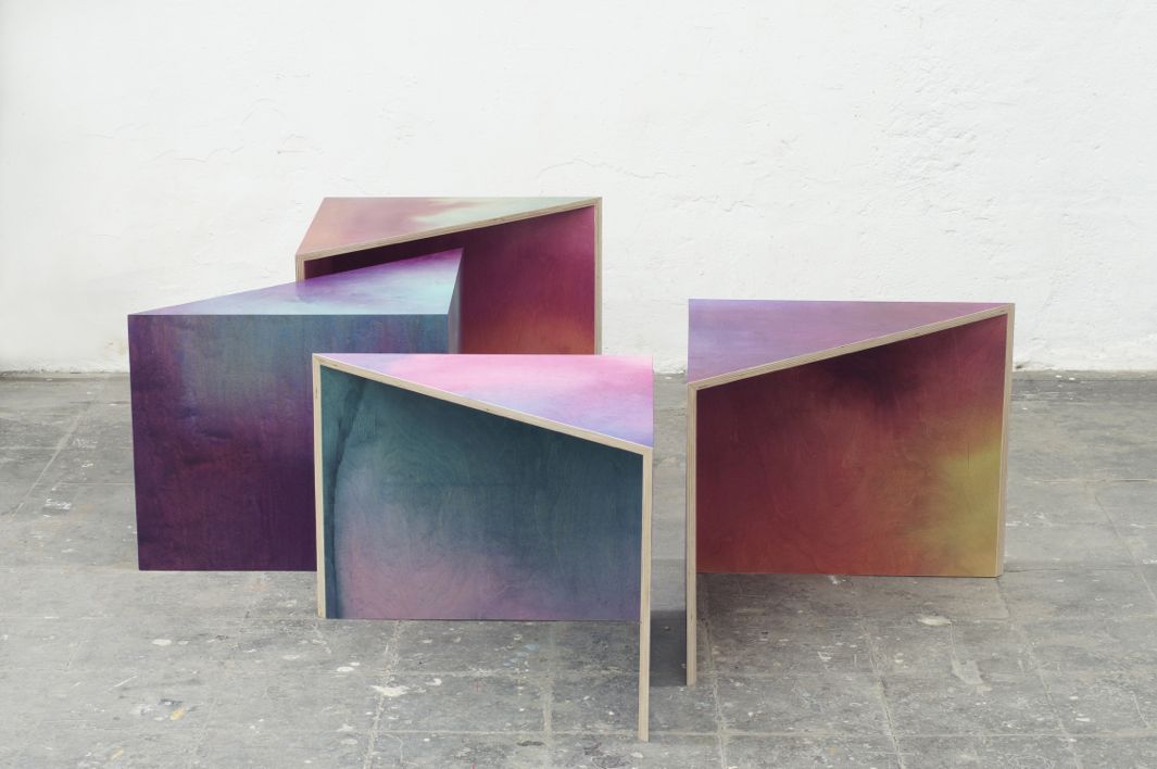 1065x708 Wooden Aquarelle By Meike Harde Uses An Unusual Painting Technique