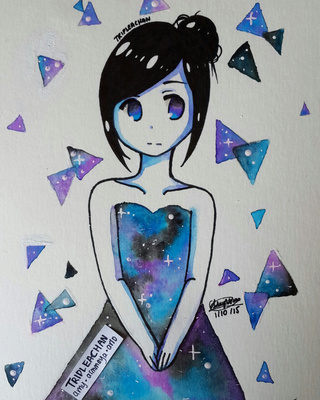 320x400 Galaxy Girl